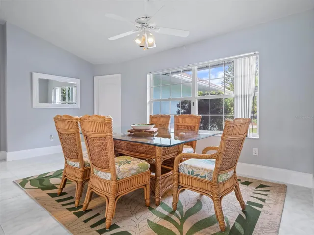 Dining area