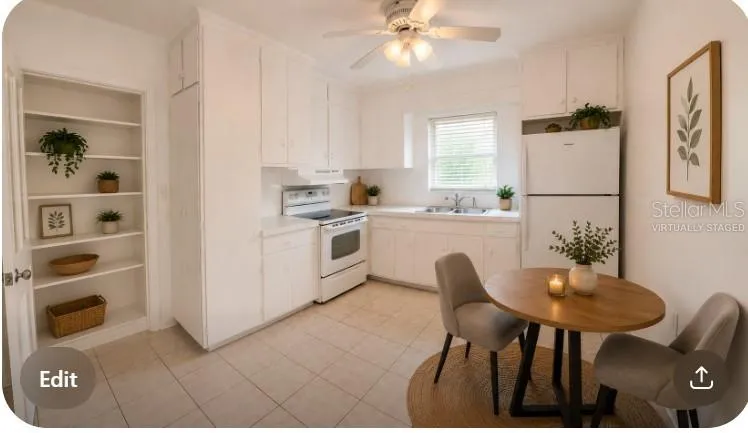 Kitchen Virtually Staged