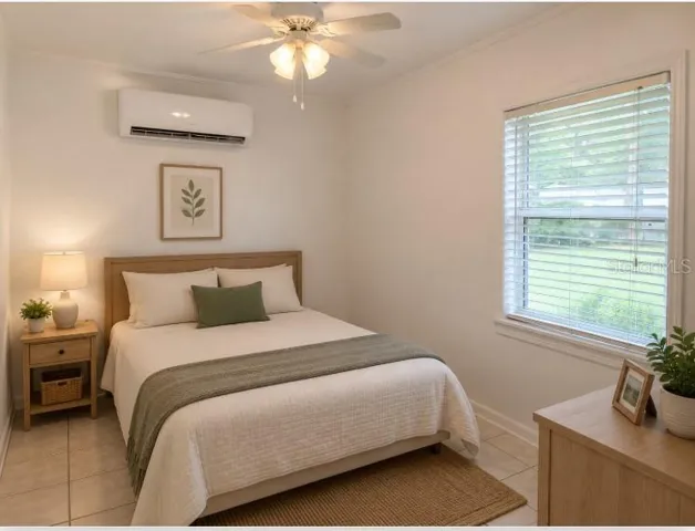 AI Staged Bedroom
