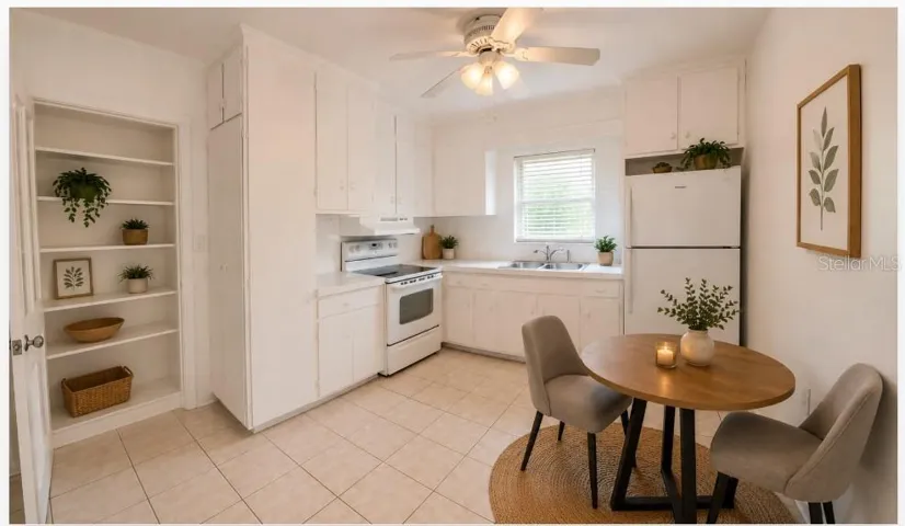 AI Staged Kitchen