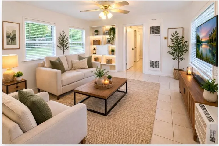 Living Room Virtually Staged