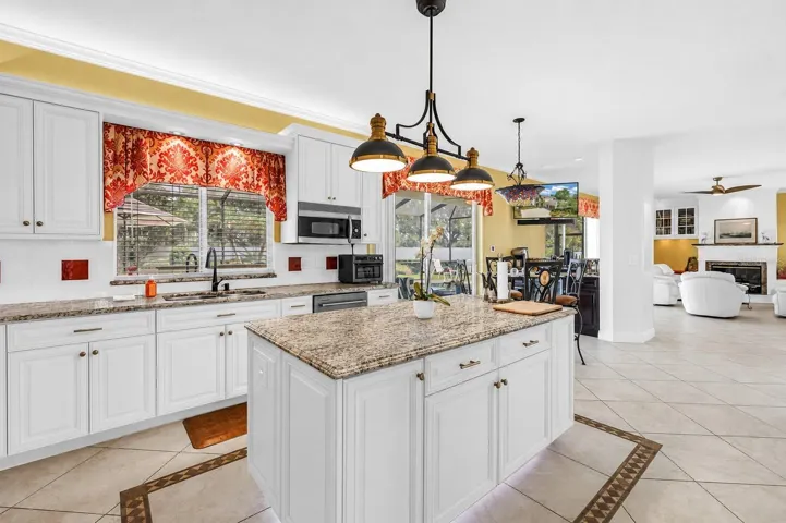 Kitchen & View of Dinette and Great Room