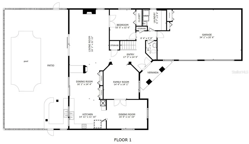 Floor Plan - 1st Floor