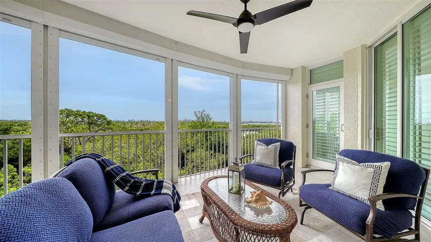 Framing serene vistas and spectacular natural light.