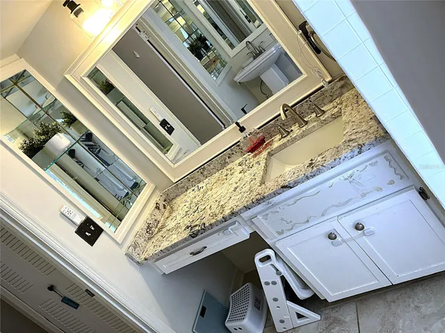 Bathroom New Granite Vanity Top