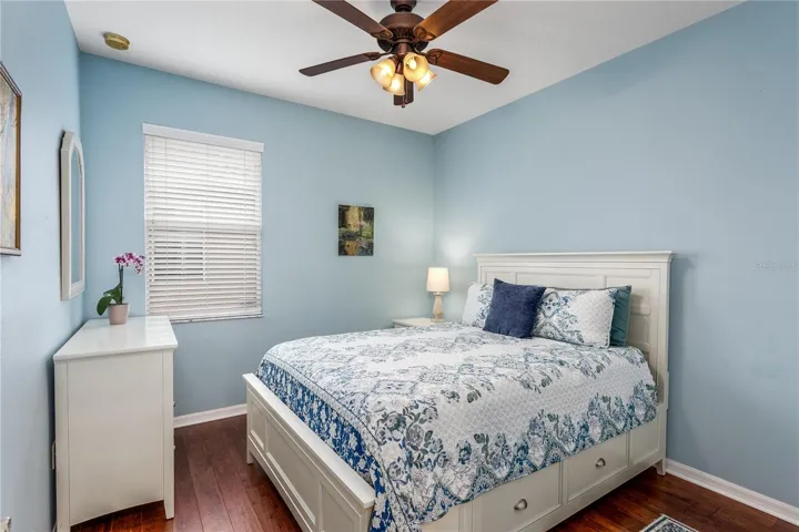 Guest 3 bedroom with large closet