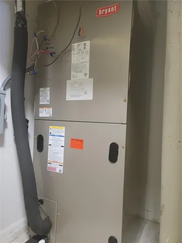 Air Handler in Closet in Laundry Room