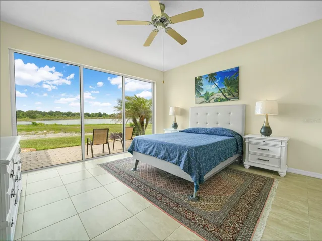 Primary Suite with Triple Sliders to Enjoy the View