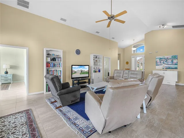 Living Area. Primary Suite Doorway