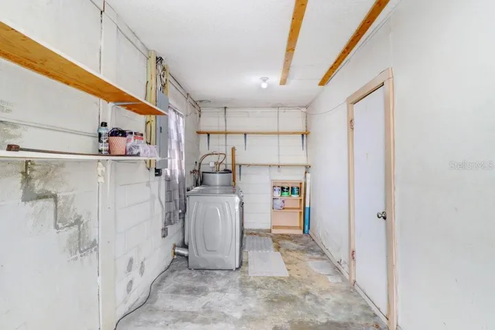 Inside Utility Room & Storage