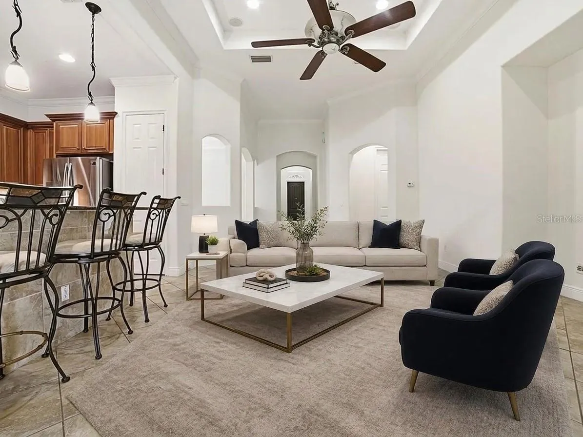 Great Room-Virtual Staging