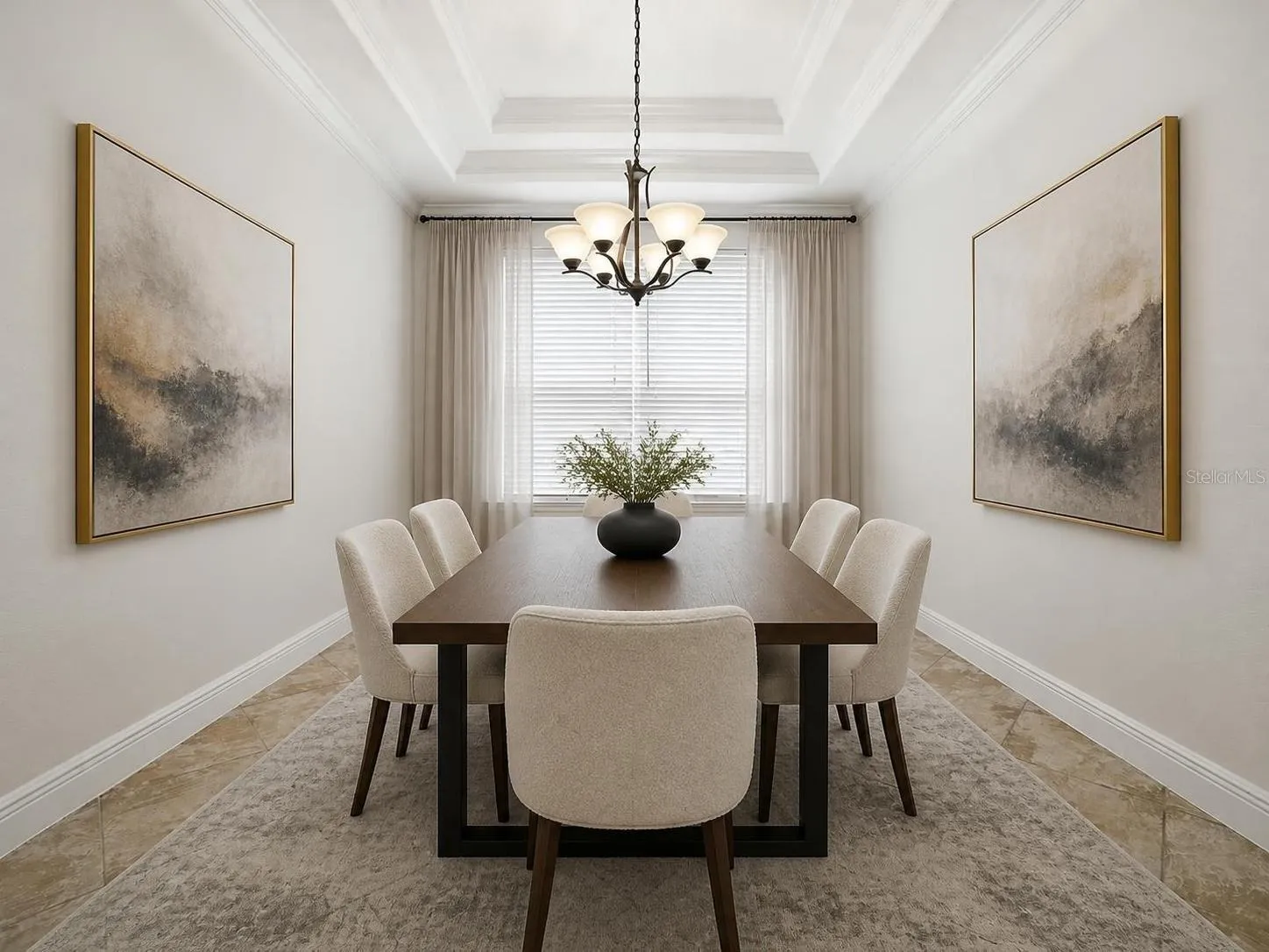 Dining Room-Virtual Staging