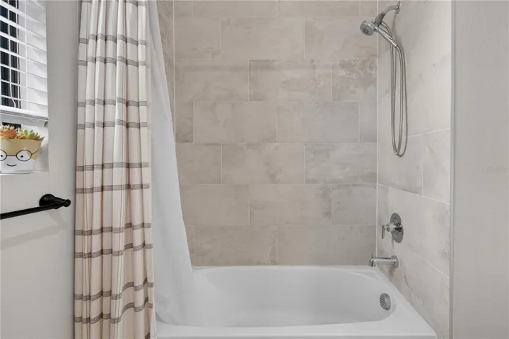 Second Bathroom with Tub and Shower
