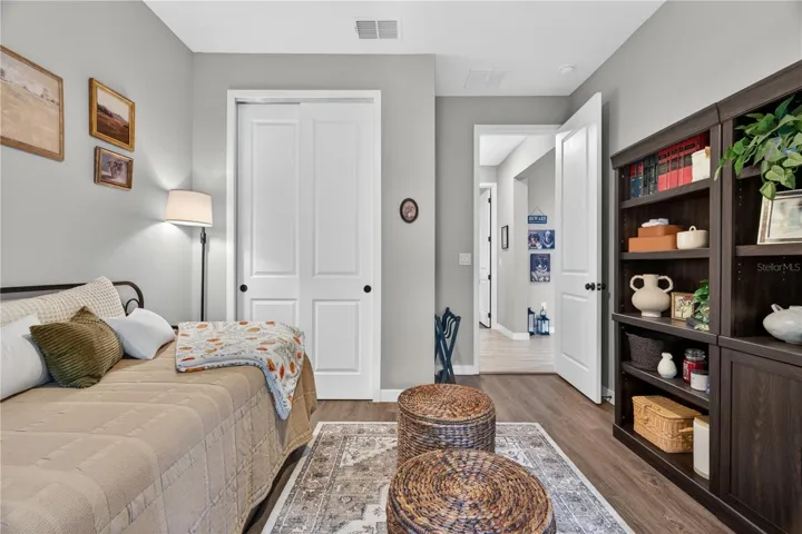 Third Bedroom with Built-in Closet