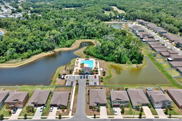 Aerial of Community Pool & Cabana