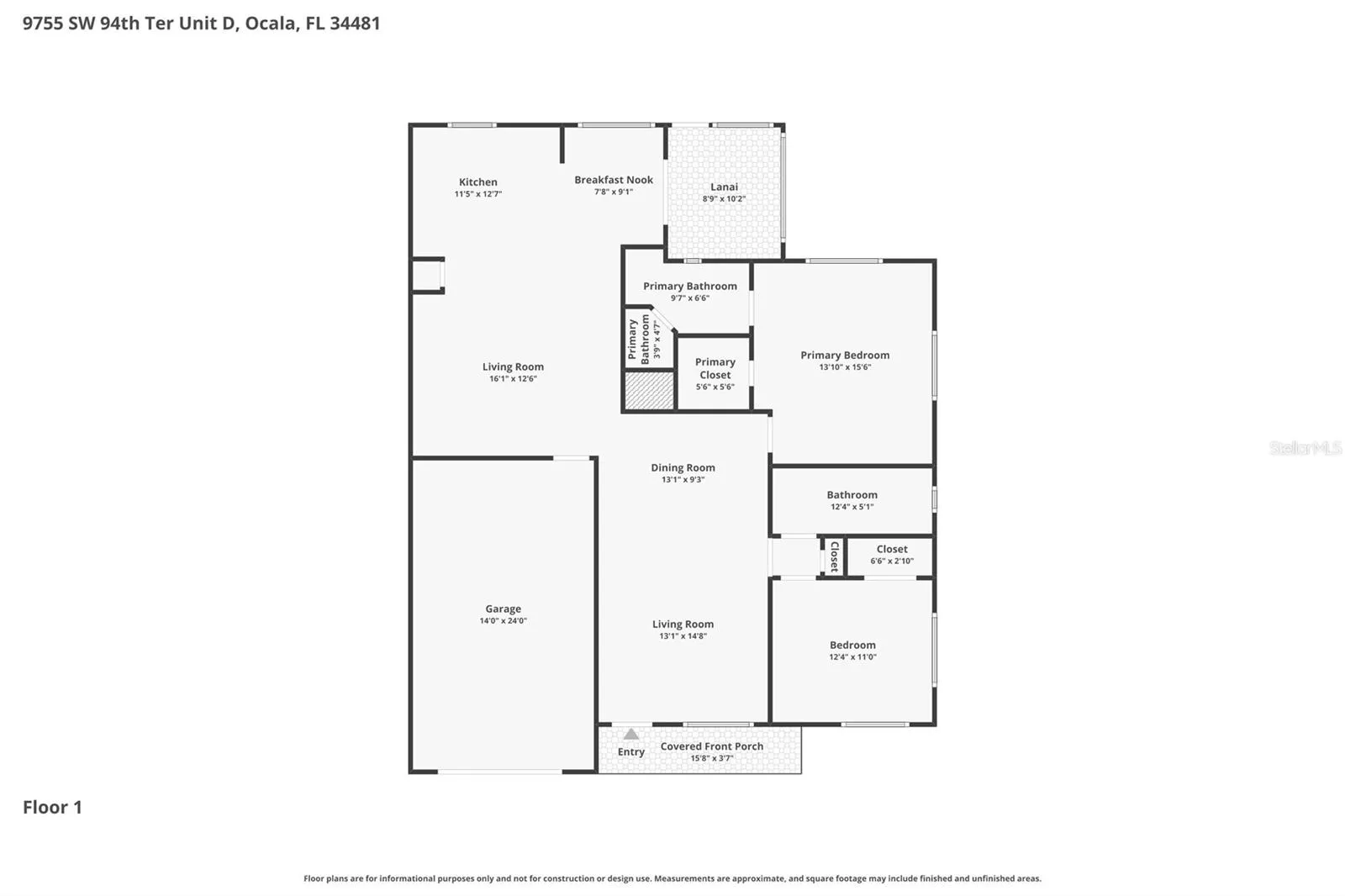 Delphina model floorplan