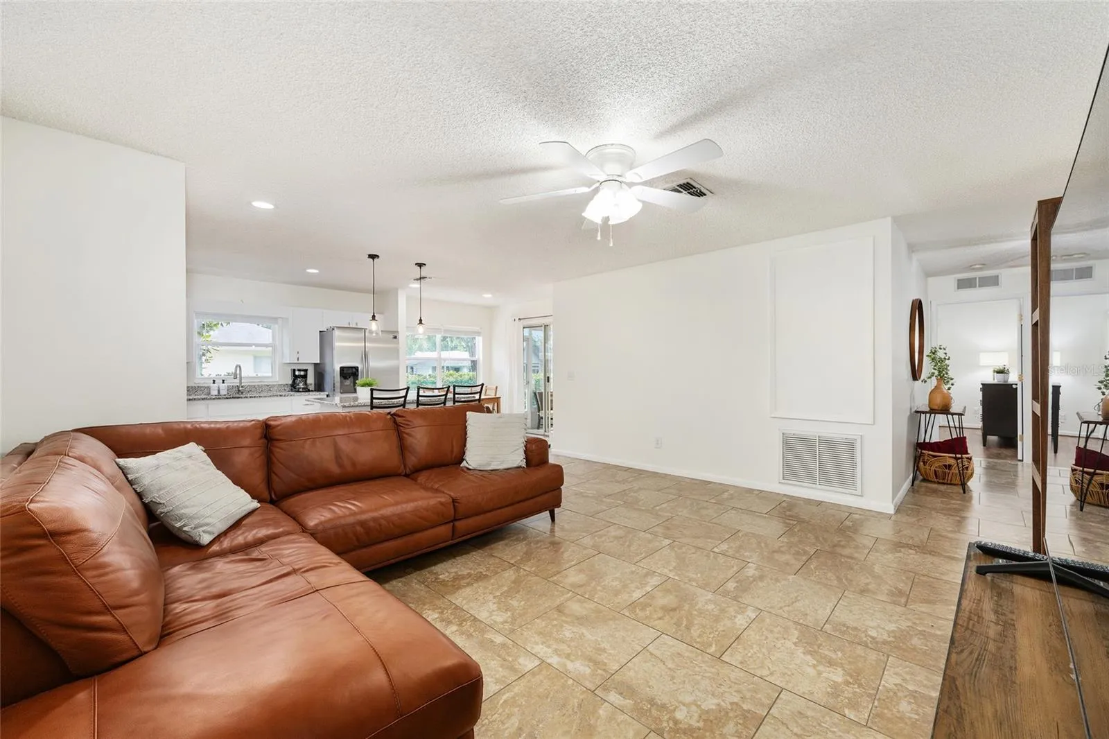 Kitchen/family room combo featuring an open floor plan, ideal for entertaining and everyday living.