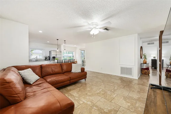 Kitchen/family room combo featuring an open floor plan, ideal for entertaining and everyday living.