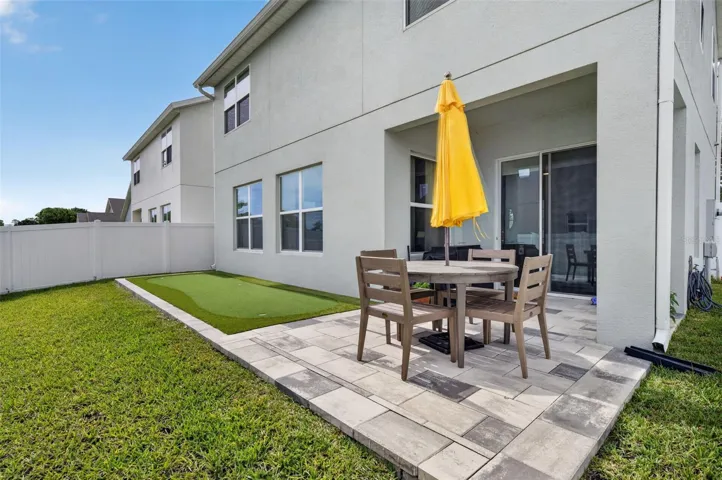 Back patio