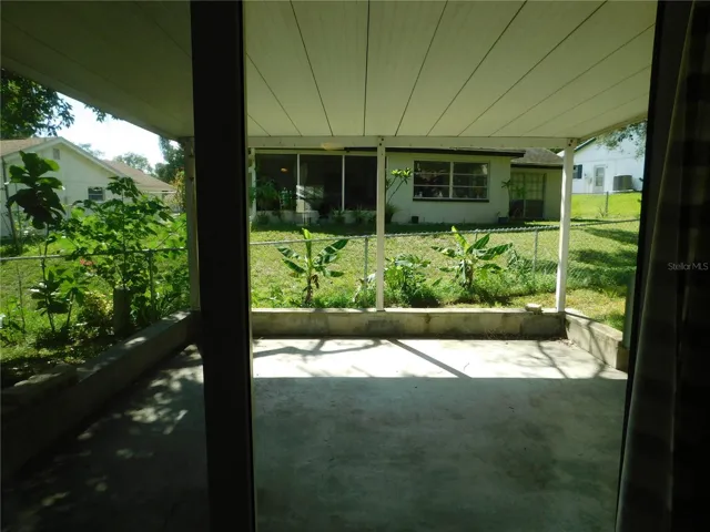 Open Covered Patio
