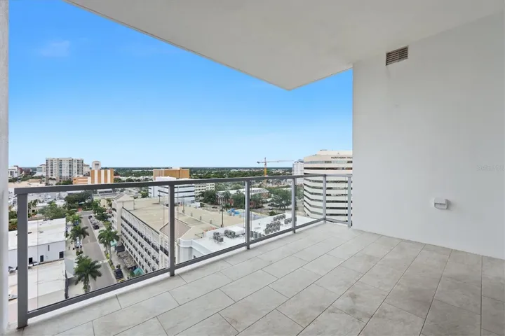 Patio with City Views
