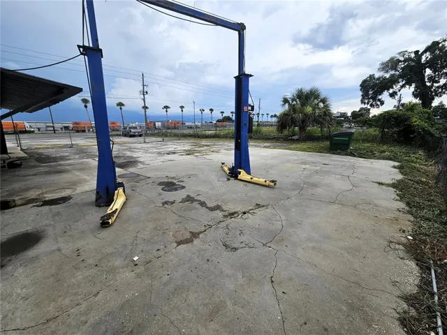 Automotive lifts not included in sale