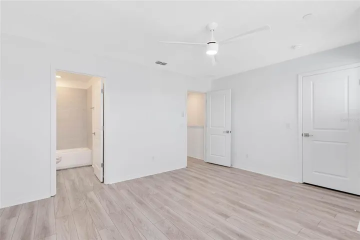 3rd floor bedroom with full bath