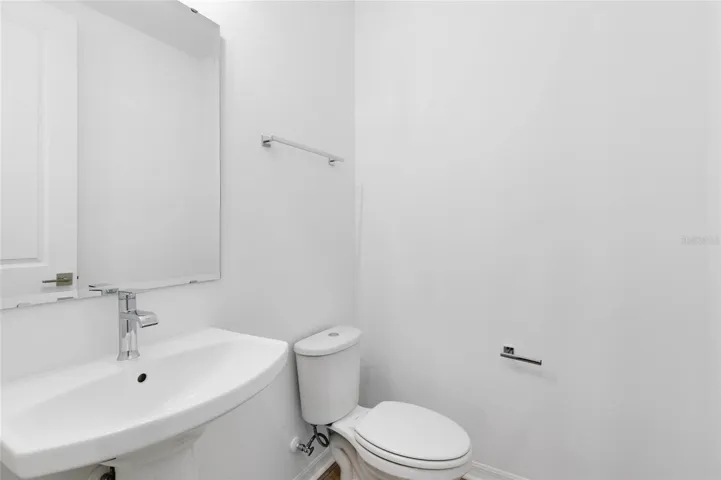 2nd floor half bath