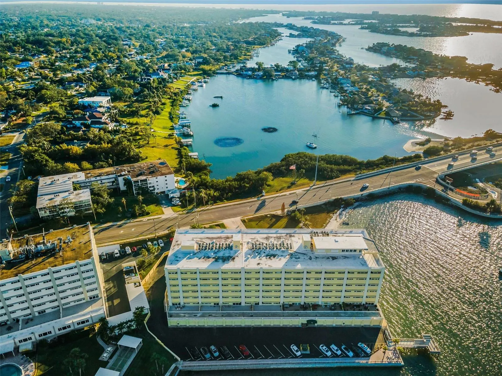 View from Unit 211 over the intercoastal