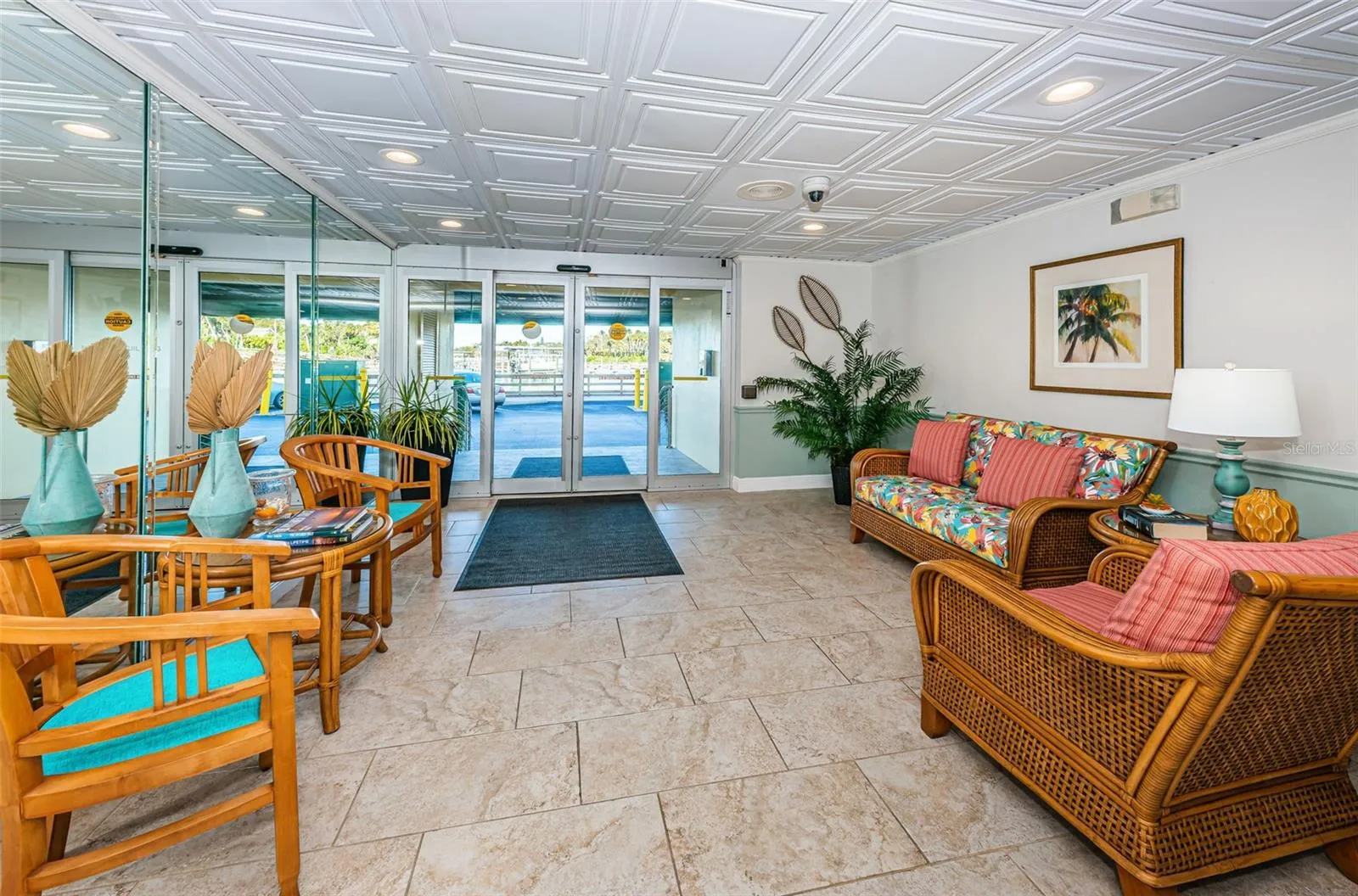 Lobby entrance