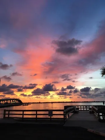 Sunset on Belleair Bridge