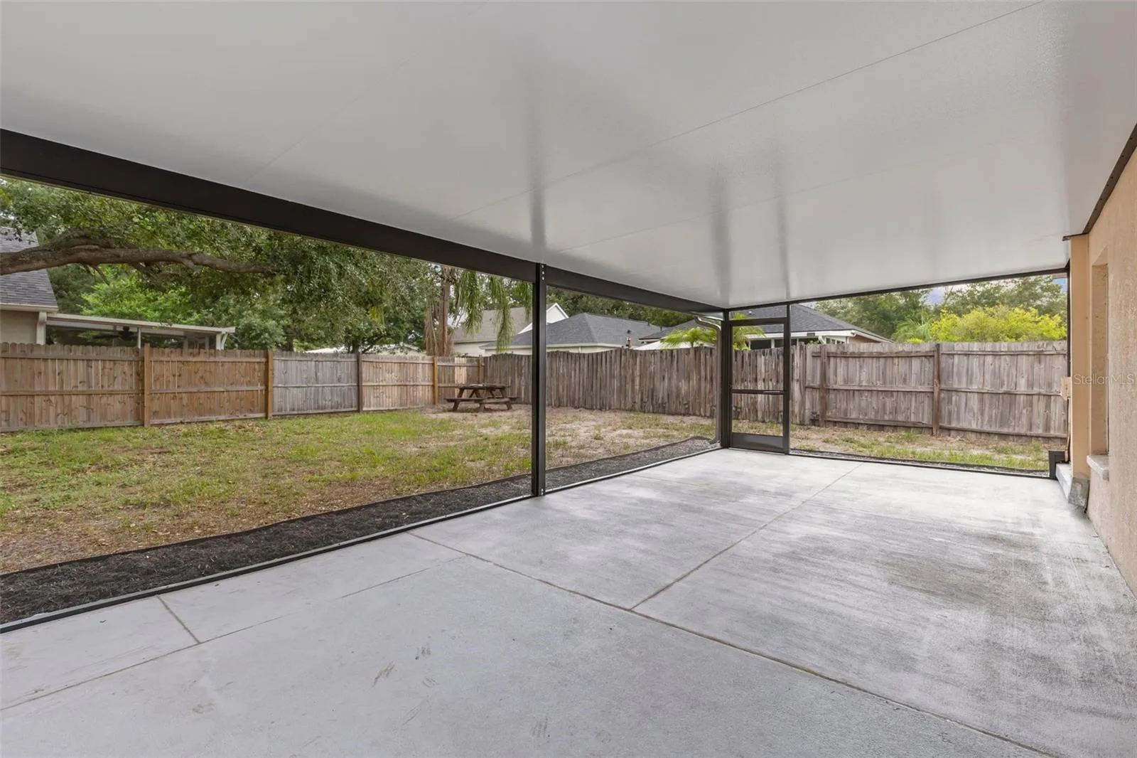 porch attached to kitchen