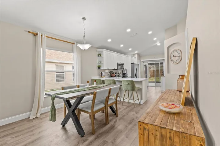Dining area
