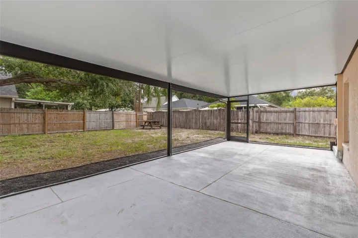 porch attached to kitchen
