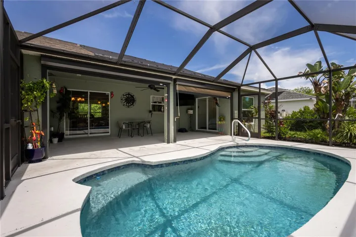 SOLAR HEATED POOL