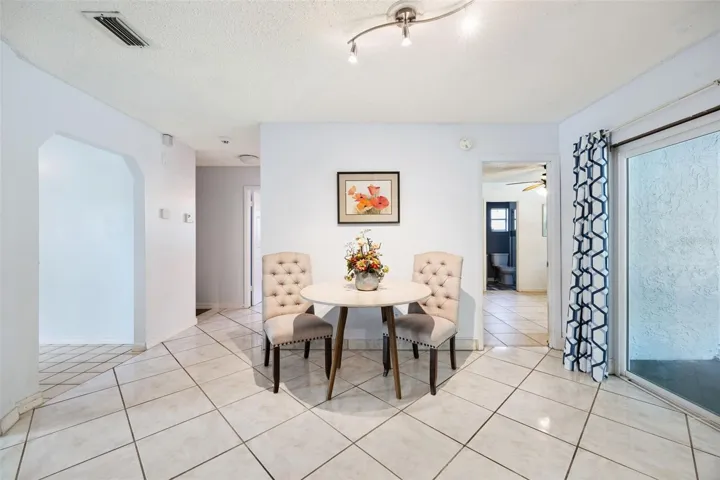Dining room from the kitchen