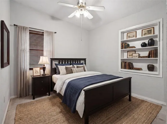 virtually staged Bedroom 3