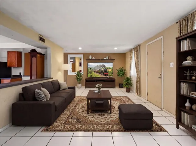 virtually staged Great Room