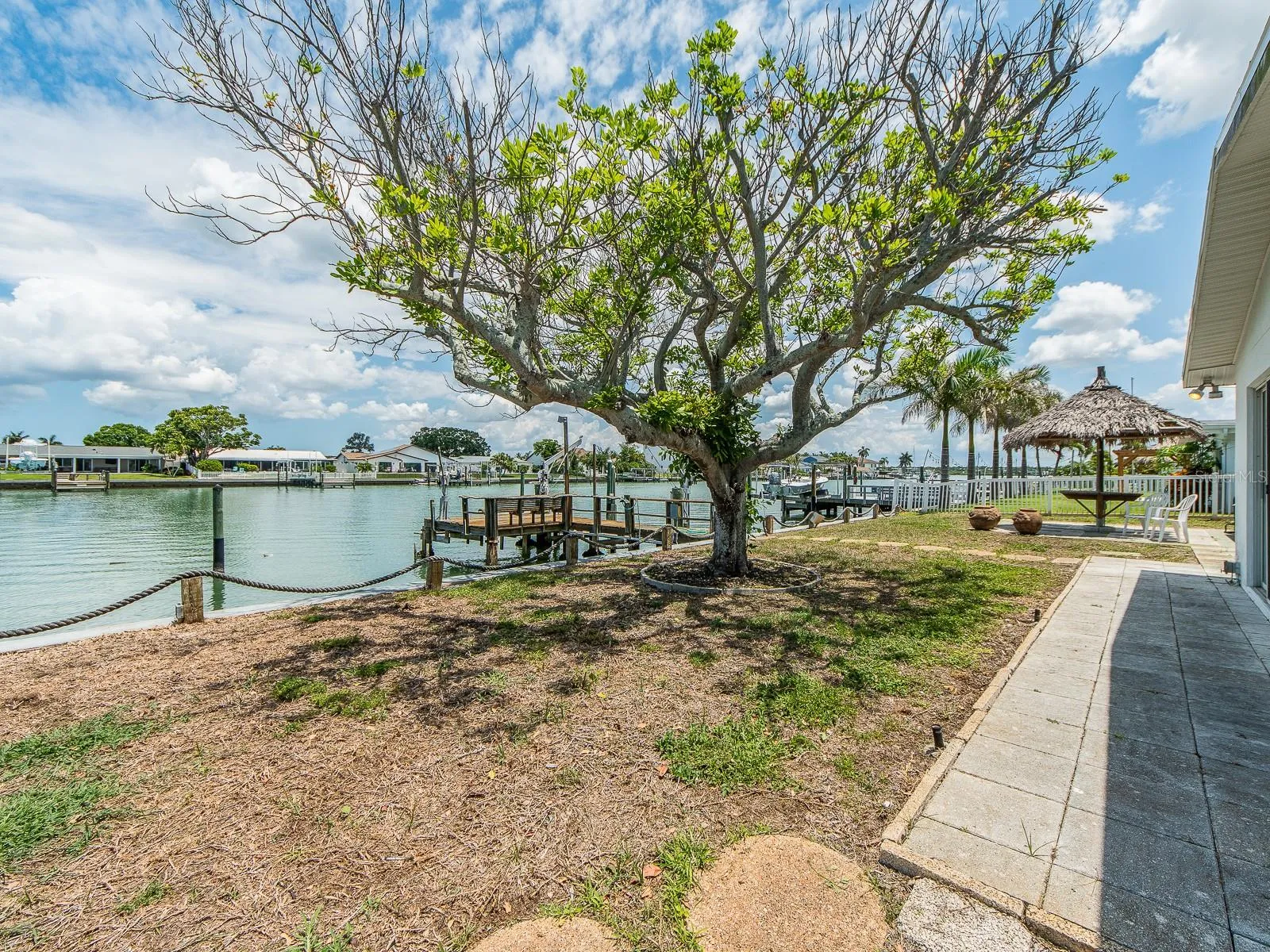 Waterfront property.