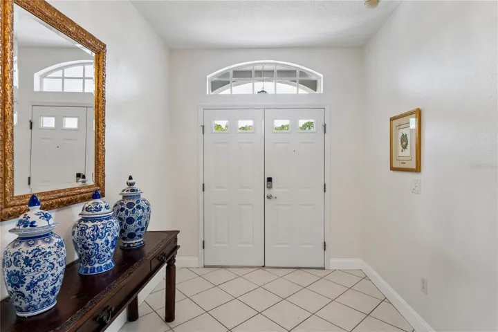 LARGE TILED FOYER