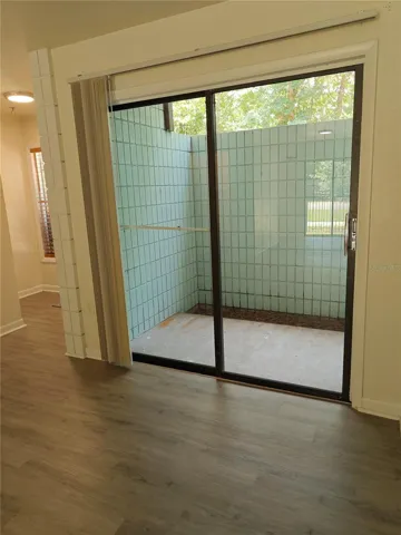 Enclosed Private Patio