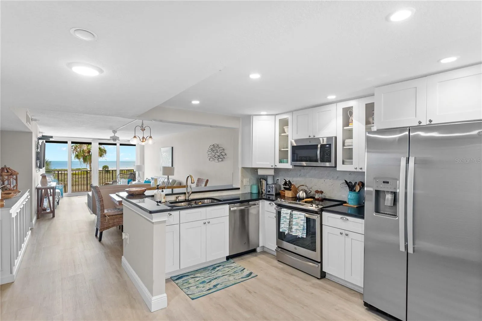 Foyer Entrance &amp; Spacious Kitchen  Gulf View