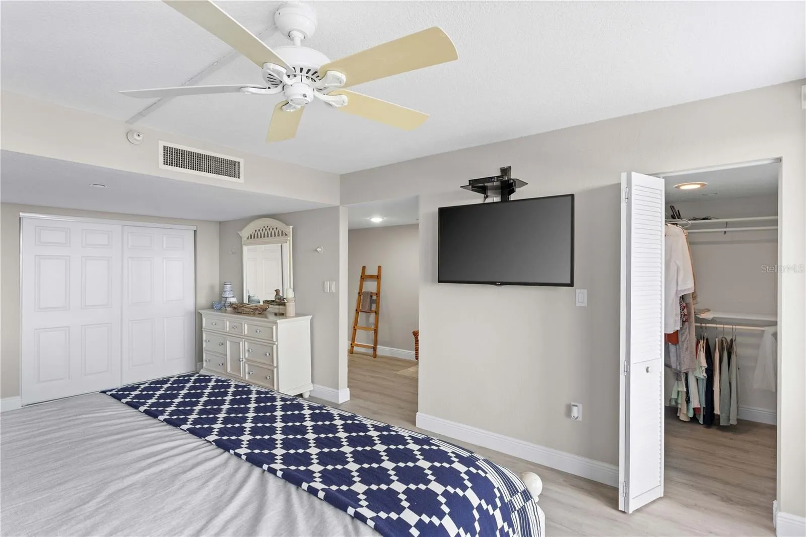 Primary Bedroom includes, Two walk in Closets, Extra Closet Space, Vanity Area, Walk In Spacious Shower