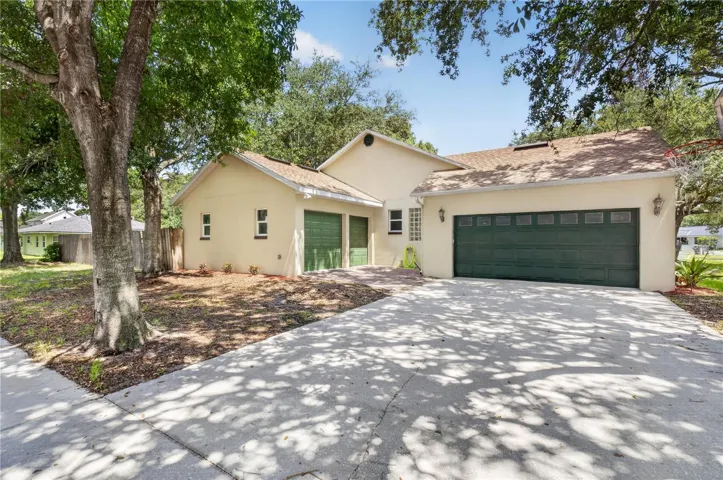 3-Car + Golf Cart Garage