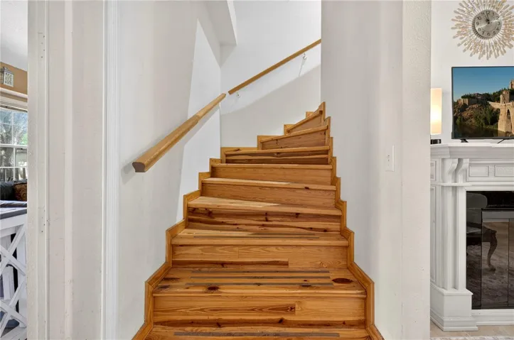 Stairs to Flex Space