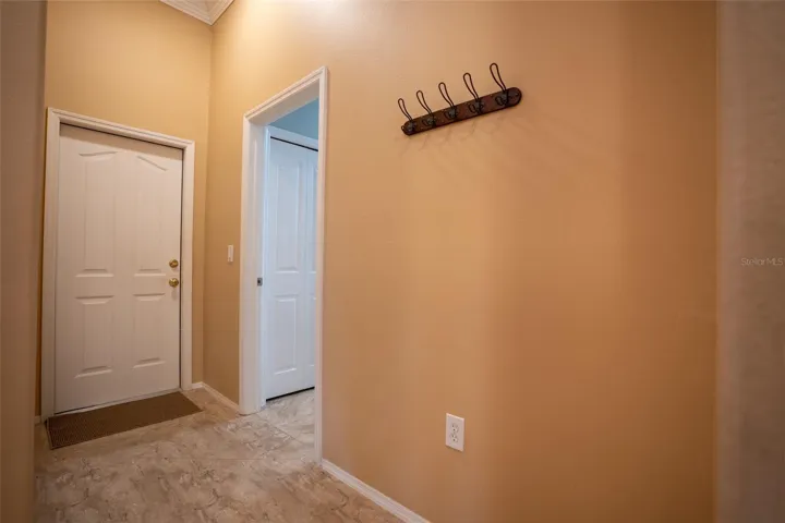 Garage and Laundry Room Hallway