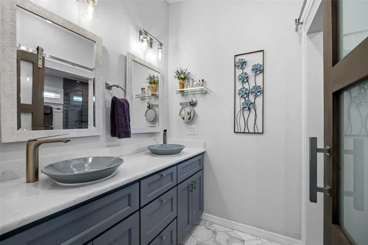 Primary Ensuite bathroom is gorgeous with no detail spared!