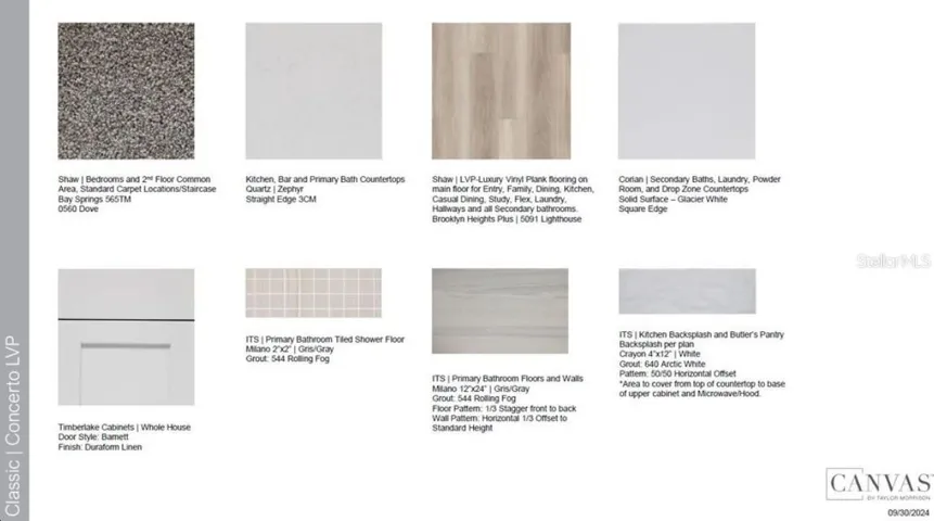 897 Ladyfish Trail design selections!