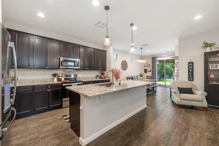 Kitchen and Dining Area