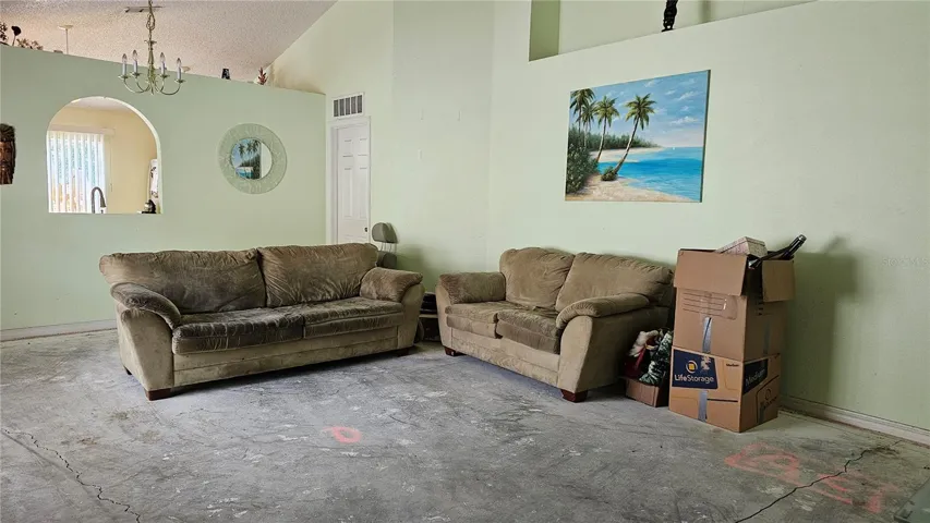 living room and dining room combo